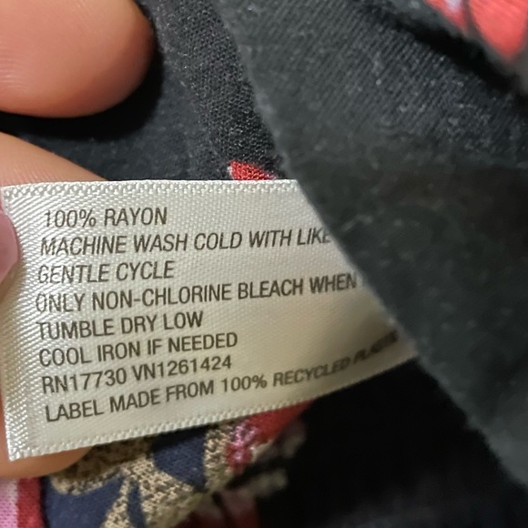 Wild Fable Corsette Floral Crop Top in Midnight Flower - L - Picture 7 of 8